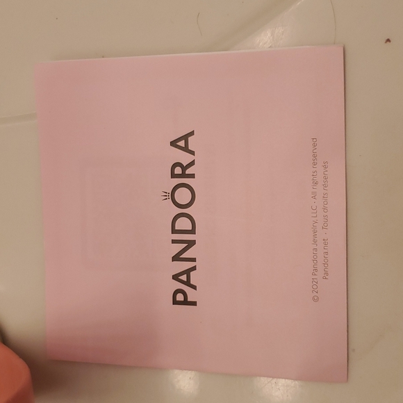 Pandora love to shop bag charm with bow 925 all my pandoras are from pandora - Picture 12 of 12